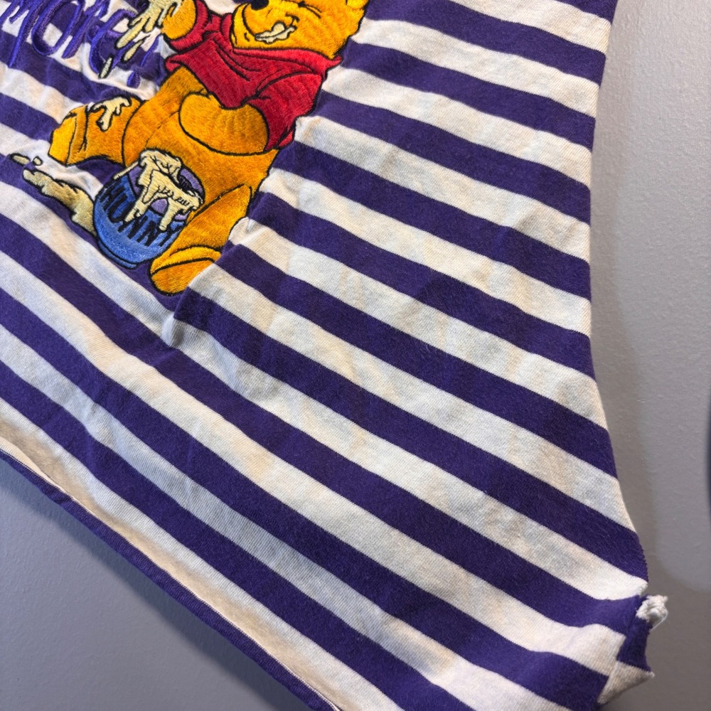 Vintage Disney Store Winnie the Pooh More Honey Cropped Tank Top Women's Medium - Picture 11 of 14